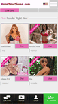 Mobile Screenshot of pornlivecams.com
